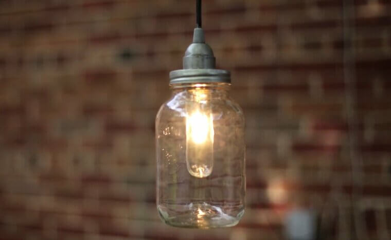 Mason Jar Light Fixtures