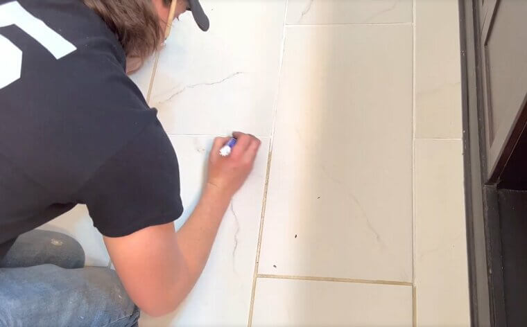 Paint Markers for Grout