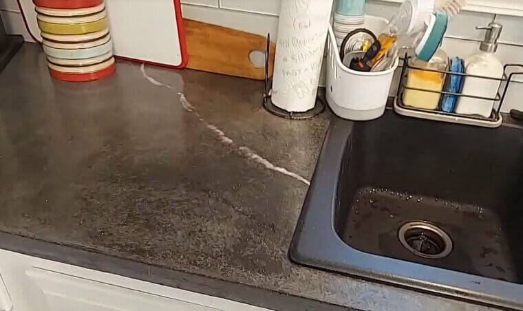 DIY Concrete Countertops