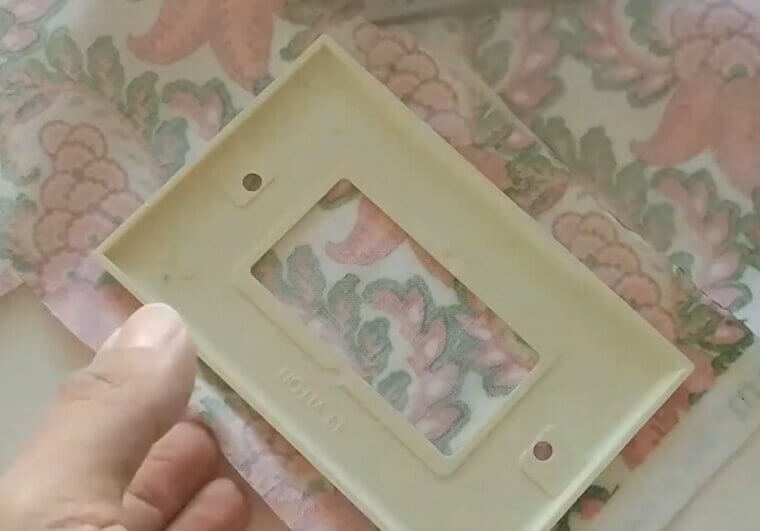 Fabric Covered Switch Plates