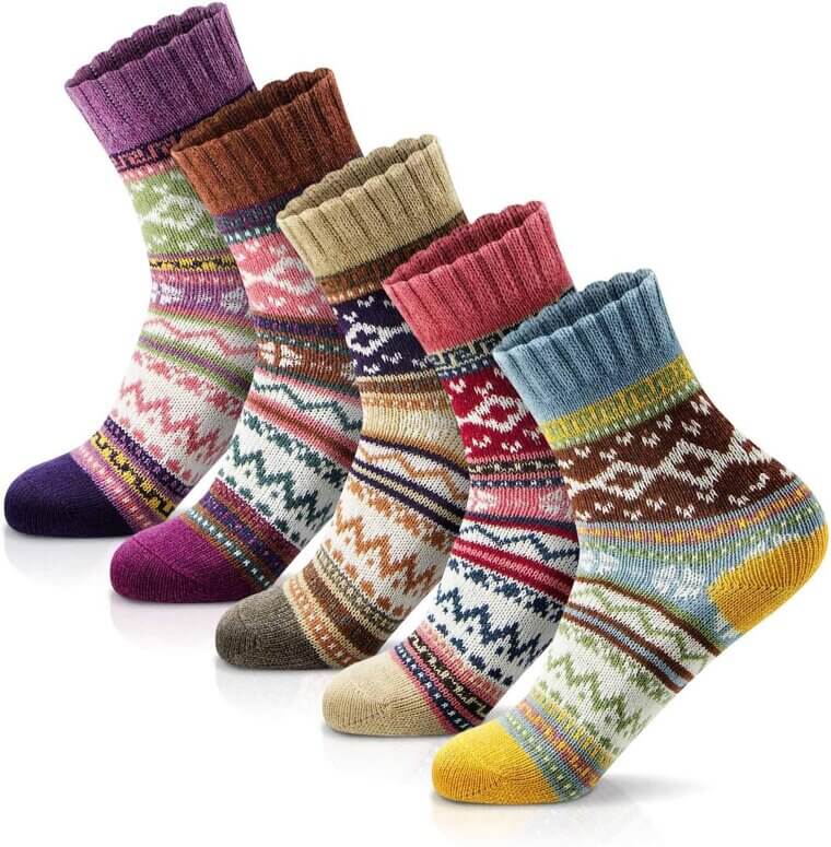 FYC Cozy Wool Socks - Perfect Gifts for Women - 33% Off!