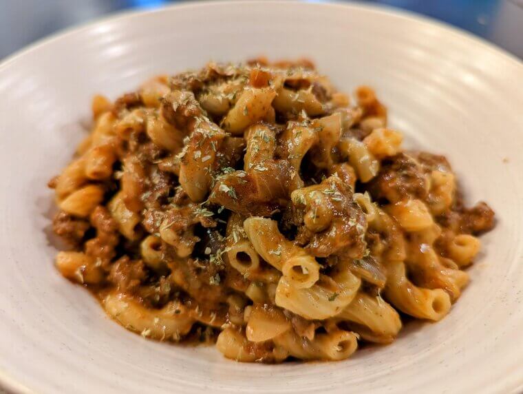 Cheeseburger Casserole