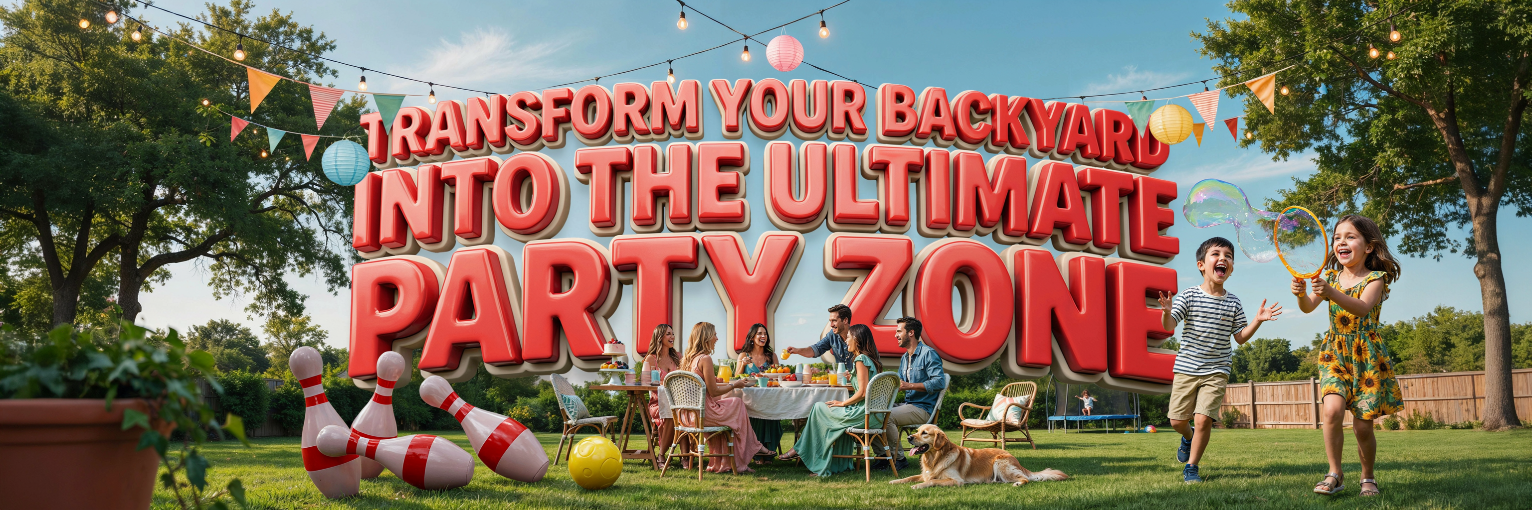 Transform Your Backyard Into the Ultimate Party Zone