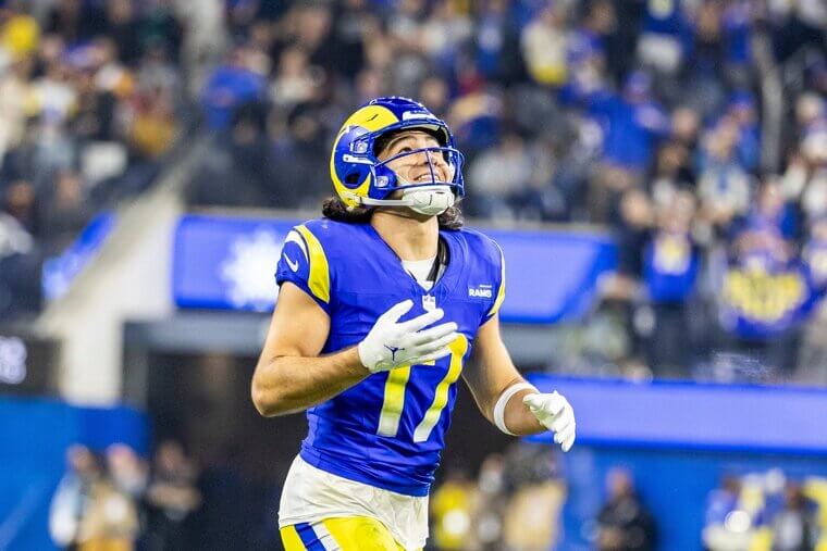 Puka Nacua Joins Legends With 150+ Scrimmage Yards in Five Games