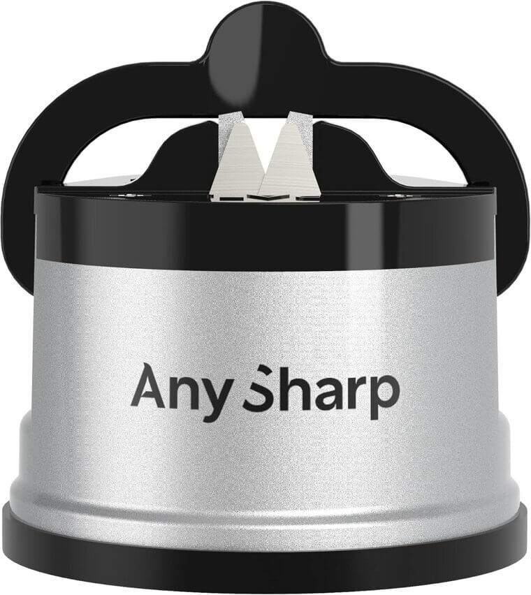 AnySharp Sharpener - Safe, Quick Knife Sharpening - 45% Off!