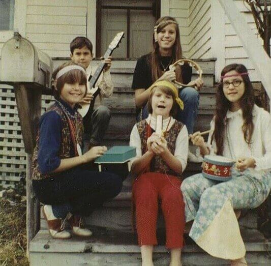 Kids Playing Outside Until the Streetlights Came On