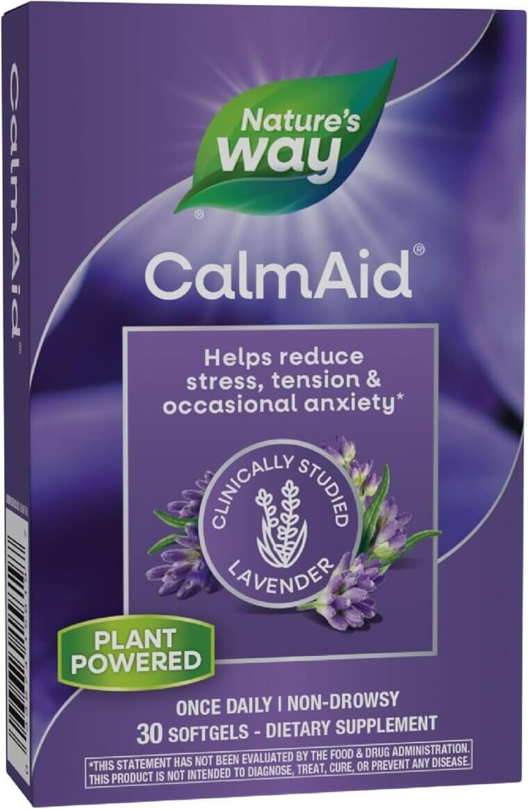 Stay Calm with CalmAid Lavender - Stress Relief in a Capsule! - Don’t Miss the 22% Discount!