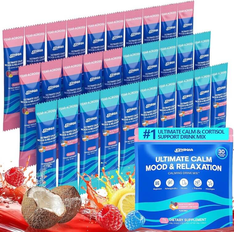 Ultimate Calm Drink - Sleep Aid & Stress Support, 30ct - 39% Off!