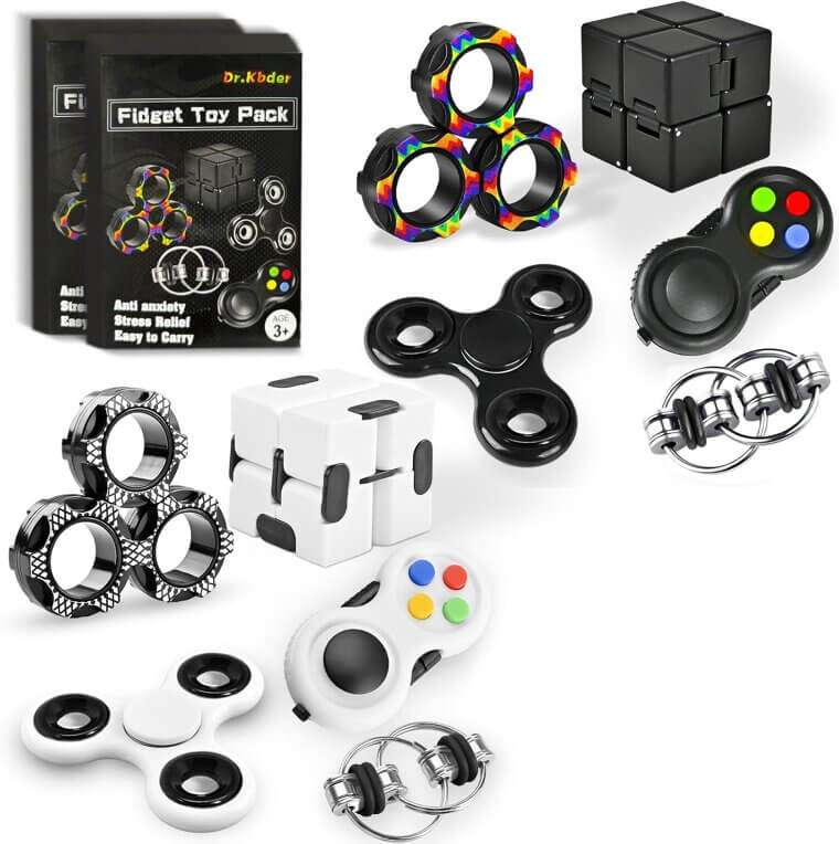 Fidget Toys Set - Stress Relief & Focus Booster - Now 20% Off!