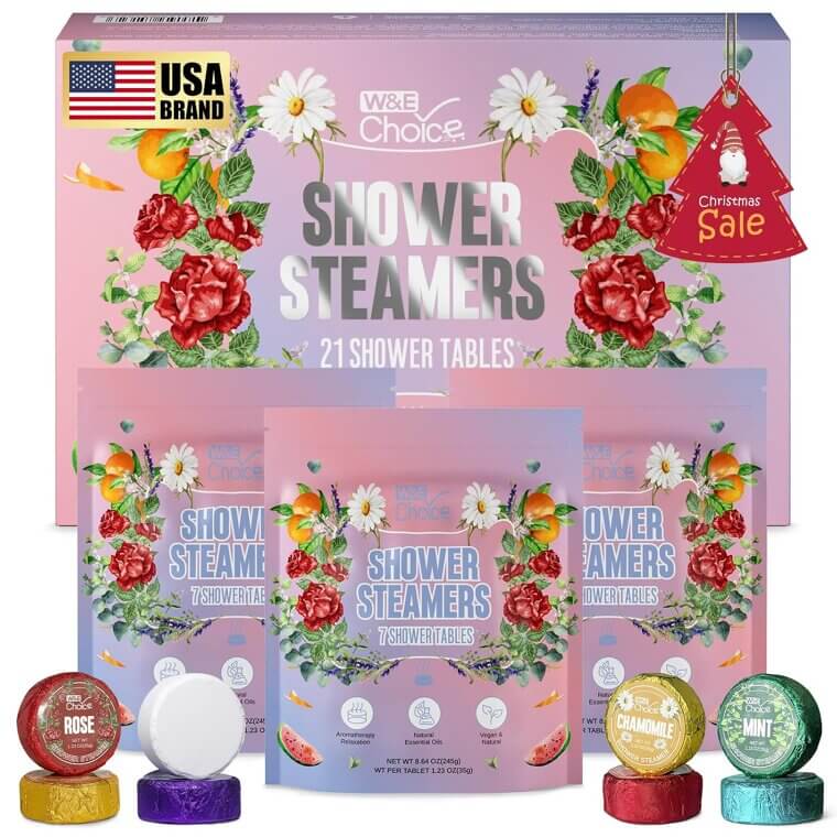 Aromatherapy Shower Steamers - Relax & Unwind with Essential Oils - Now 38% Off!