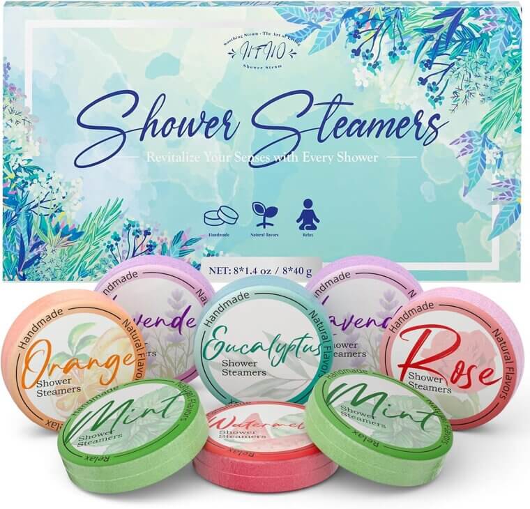 Shower Steamers: Aromatherapy Bliss for Stress Relief & Relaxation - Now 50% Off!