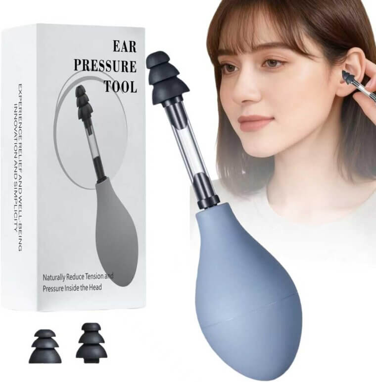 Ear Pressure Relief Tool - Your Travel Companion - Don’t Miss the 50% Discount!