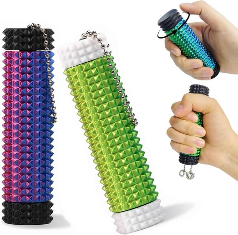 Pain Stim Fidget Keychain - Relieve Stress Anywhere! - Enjoy 50% Off!