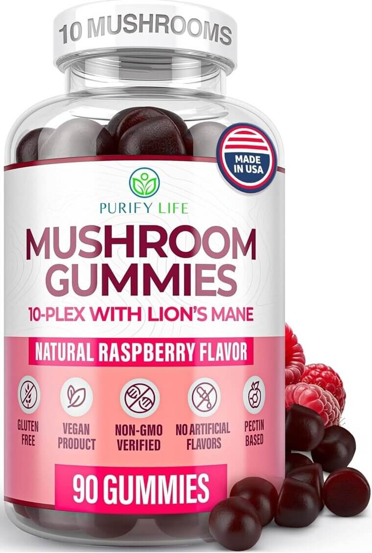 Mushroom Complex Gummies - Boost Your Brain & Immunity Naturally - Don’t Miss the 10% Discount!