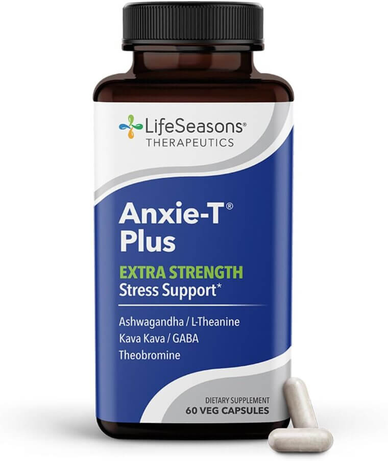 Anxie-T Plus Stress Relief Supplement for Calm & Focus - Now 20% Off!