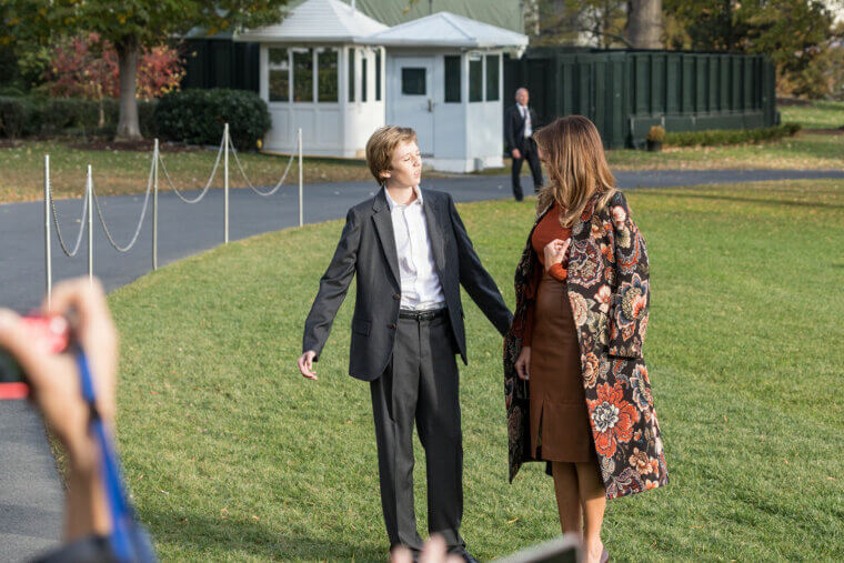 Melania appelle Barron son "Mini-Donald"