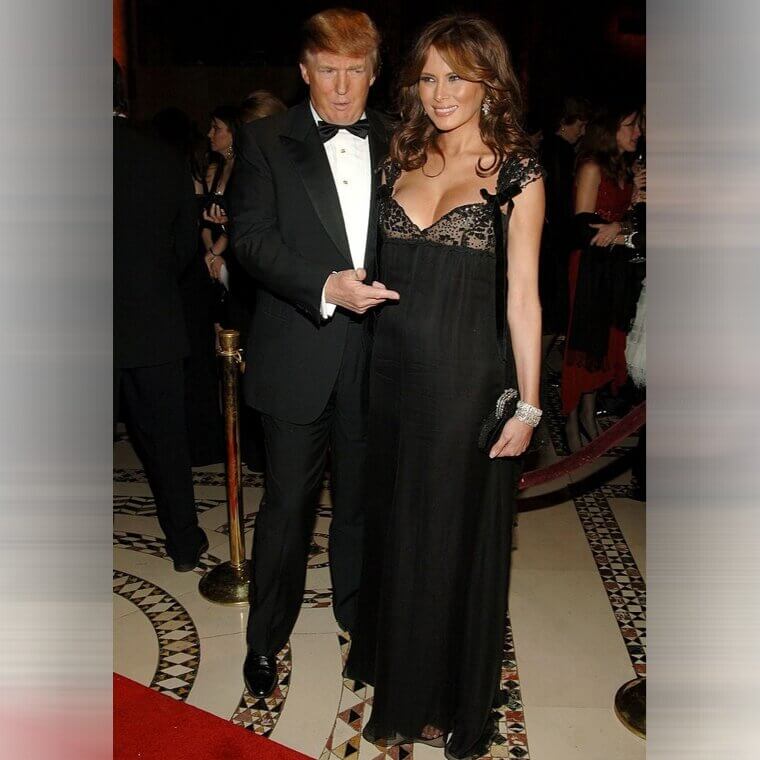 Mélanie et Donald n'avaient pas prévu d'avoir Barron