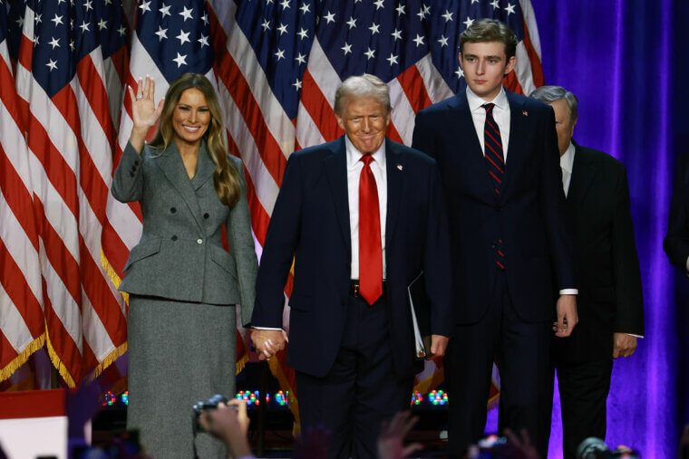Barron Trump est plus grand que son père