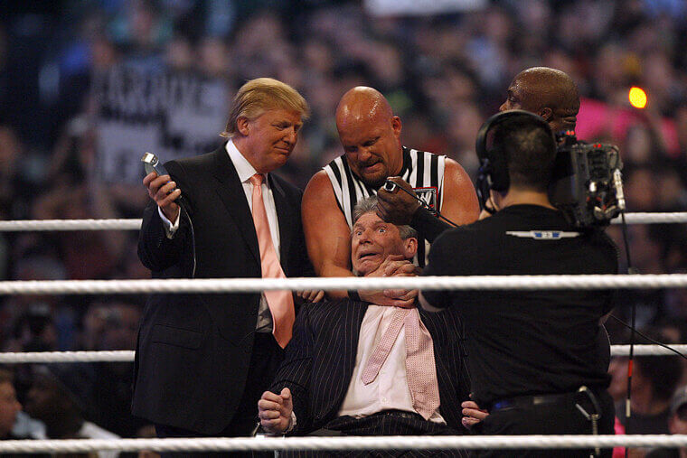 Donald Trump a été intronisé au temple de la renommée de la WWE