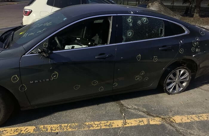 This Car Rolled up Looking Super Suspicious