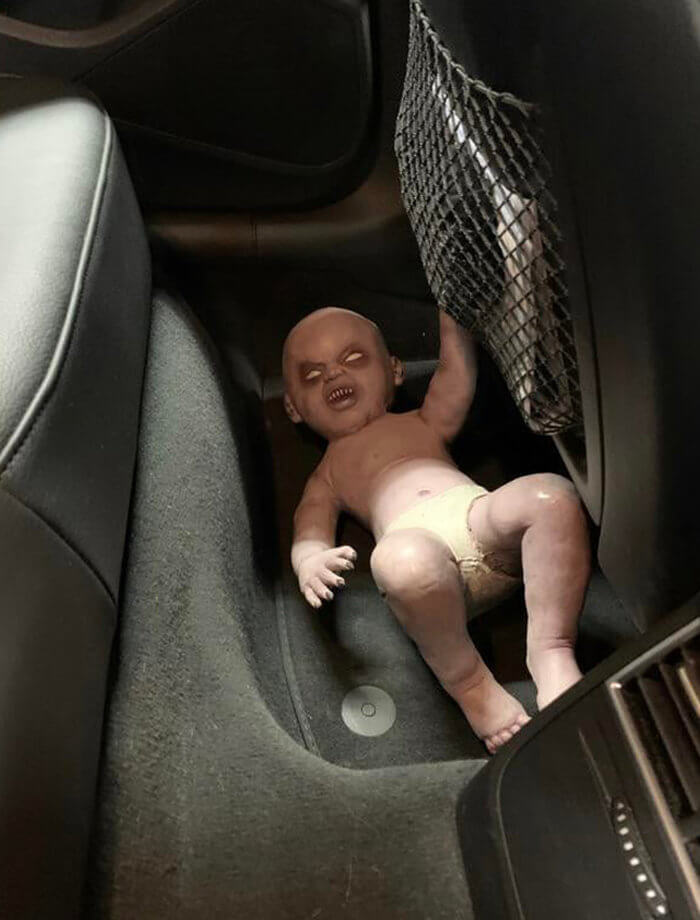 When You Find a Demon in the Backseat