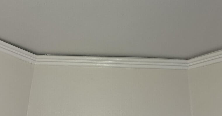 DIY Crown Molding With Gaps