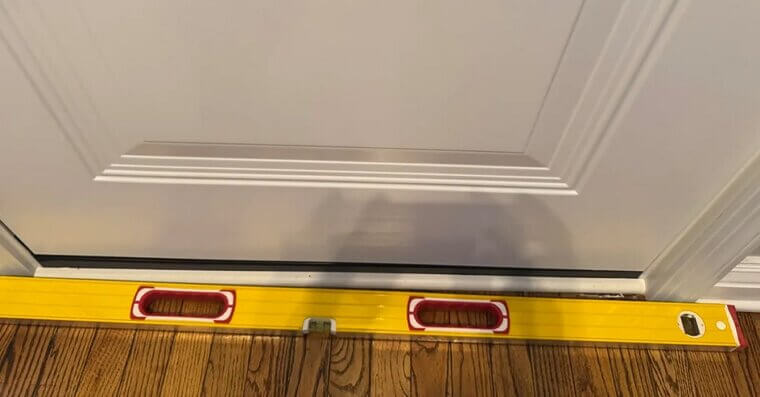 Misaligned Door Frames