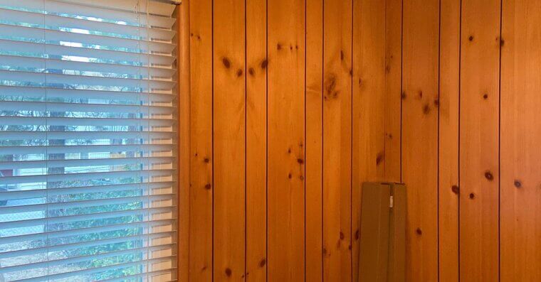 Faux Wood Paneling