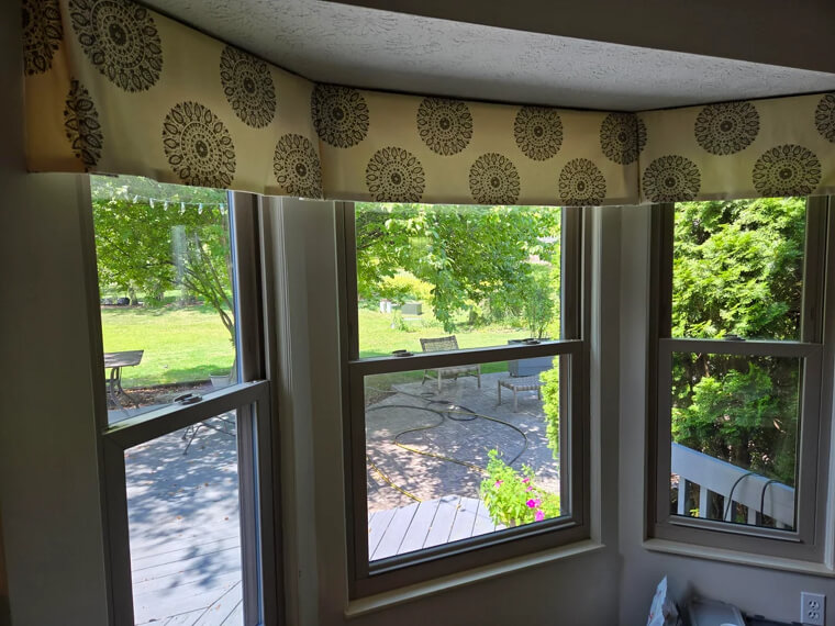 Leave Window Valances In The Past