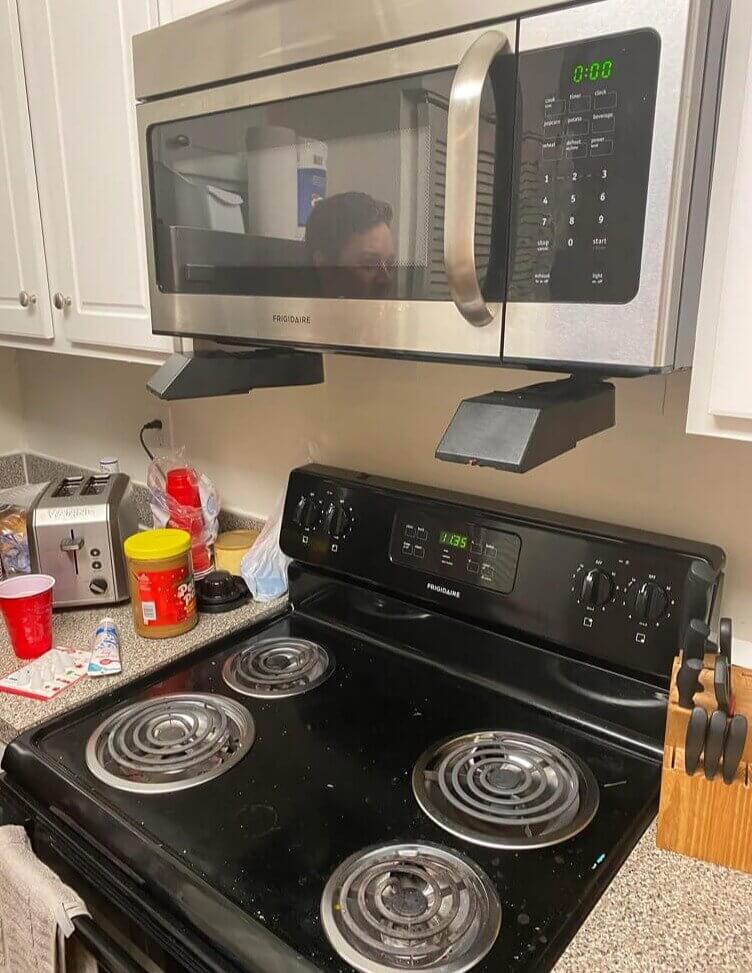 A Microwave Above Your Oven