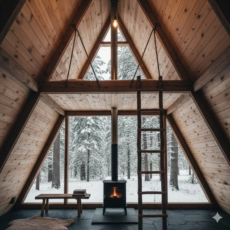Minimalist "A-Frame" Designs: Easy to Build With Zero Experience