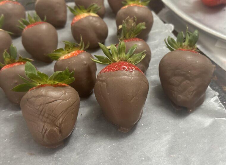 Dark Chocolate-Covered Fruit