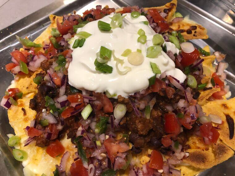 Vegetarian Chili or Bean "Nachos"