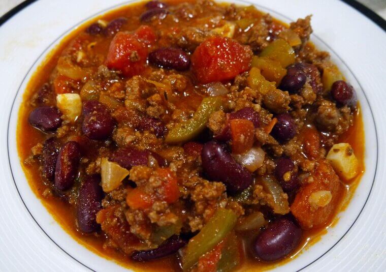 Chili With Beans and Lean Meat