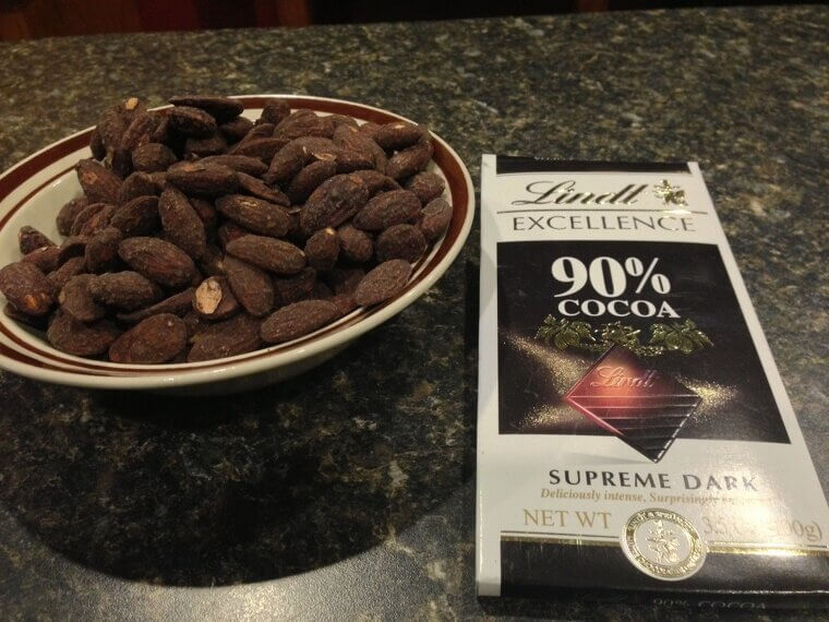 Dark Chocolate With Almonds