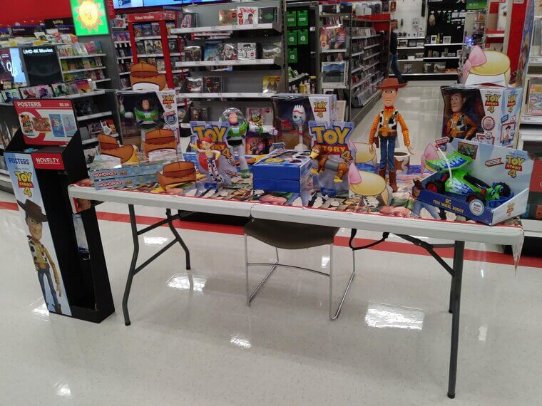 Toy Stores With Open Demo Tables