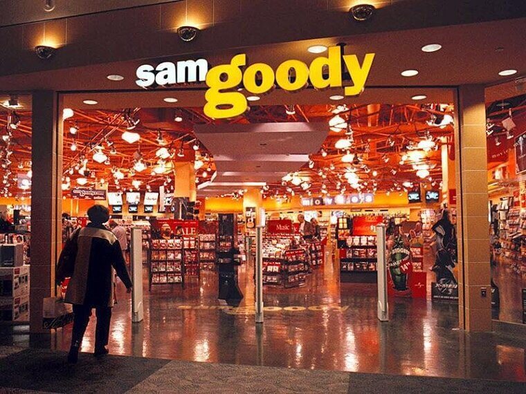 Sam Goody Listening Stations