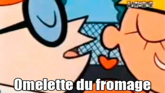 Dexter’s Laboratory – Omelette Du Fromage Moment
