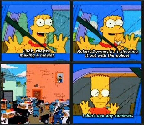 The Simpsons – That Robert Downey Jr. Reference