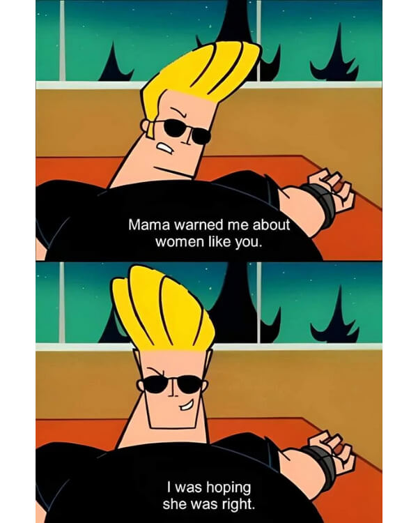 Johnny Bravo – “I Was Hoping She Was Right”… A Flirty Adult Joke