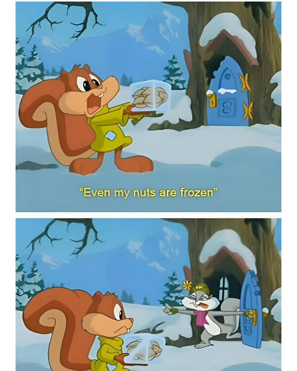 Looney Tunes – Frozen Nuts Line You Didn’t Notice
