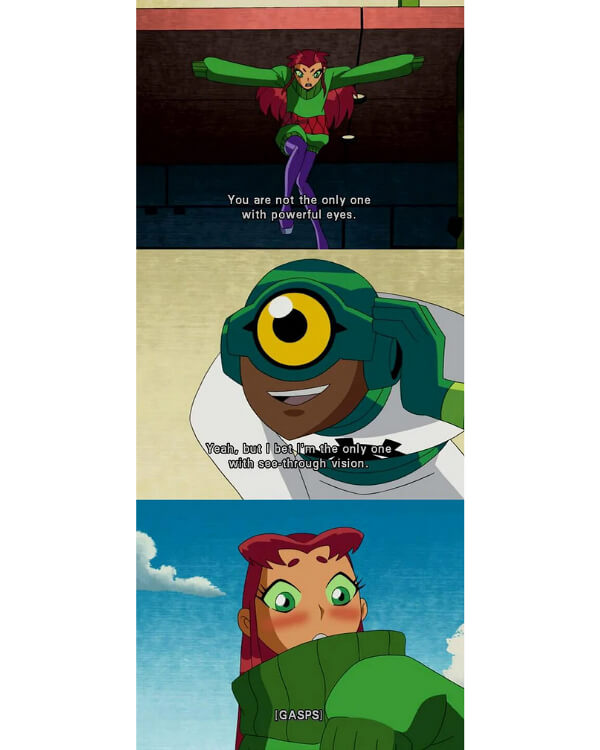 Teen Titans – “See-Through Vision”… A Joke You Didn’t Notice