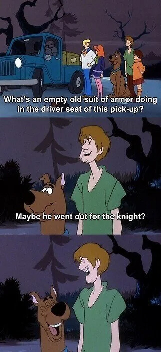 Scooby-Doo – “Out for the Knight”… A Classic Wordplay Joke