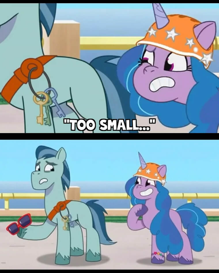 My Little Pony – “Too Small”… A Hidden Adult Joke