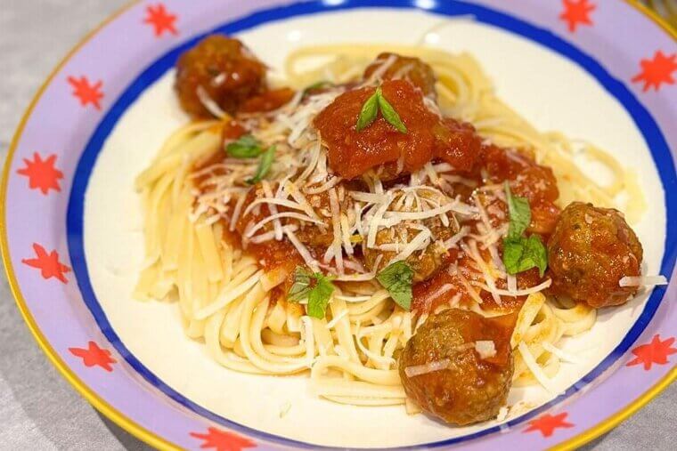 Spaghetti Meatballs