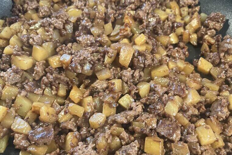 Hamburger Potato Casserole