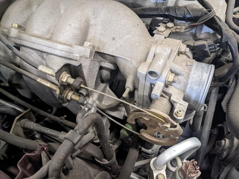 Mechanical Throttle Cables Gave Direct Response