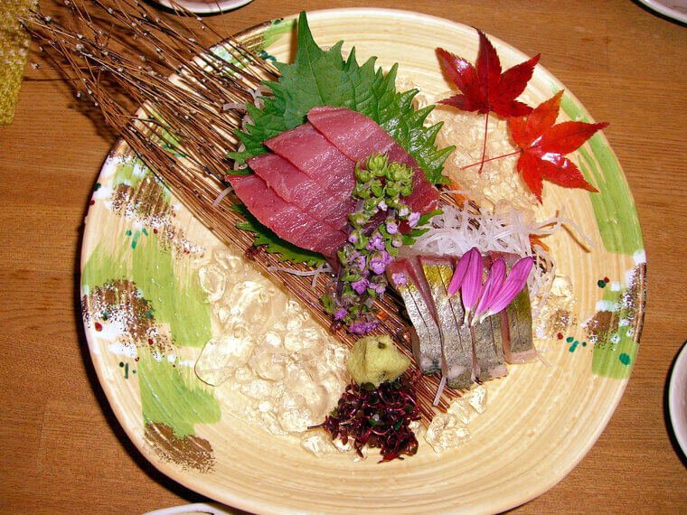 “Fresh, Never Frozen” Sashimi