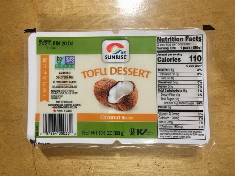 Tofu Dessert