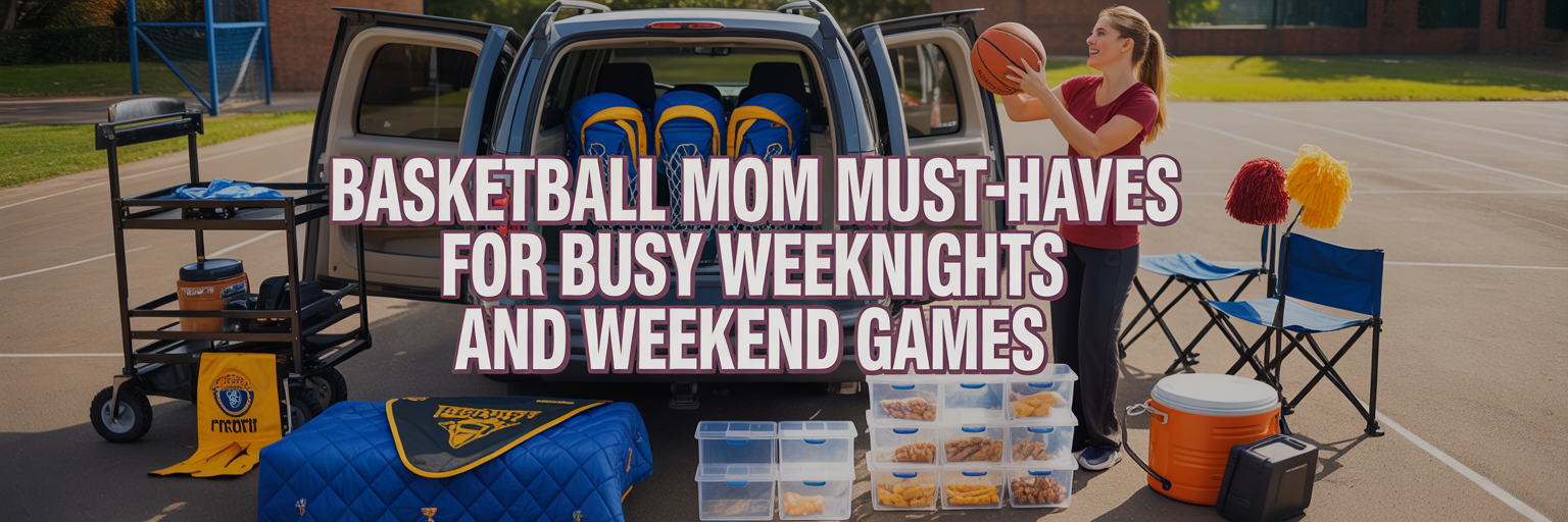 Basketball Mom Must-Haves for Busy Weeknights and Weekend Games